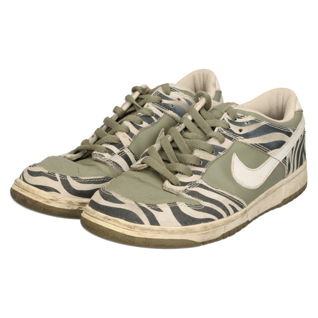 NIKE(ナイキ)のNIKE ナイキ 03年製 DUNK LOW Daktari ダンクロー ダクタリ ローカットスニーカーシューズ グレー/ホワイト US8.5 307378-131 メンズの靴/シューズ(スニーカー)の商品写真