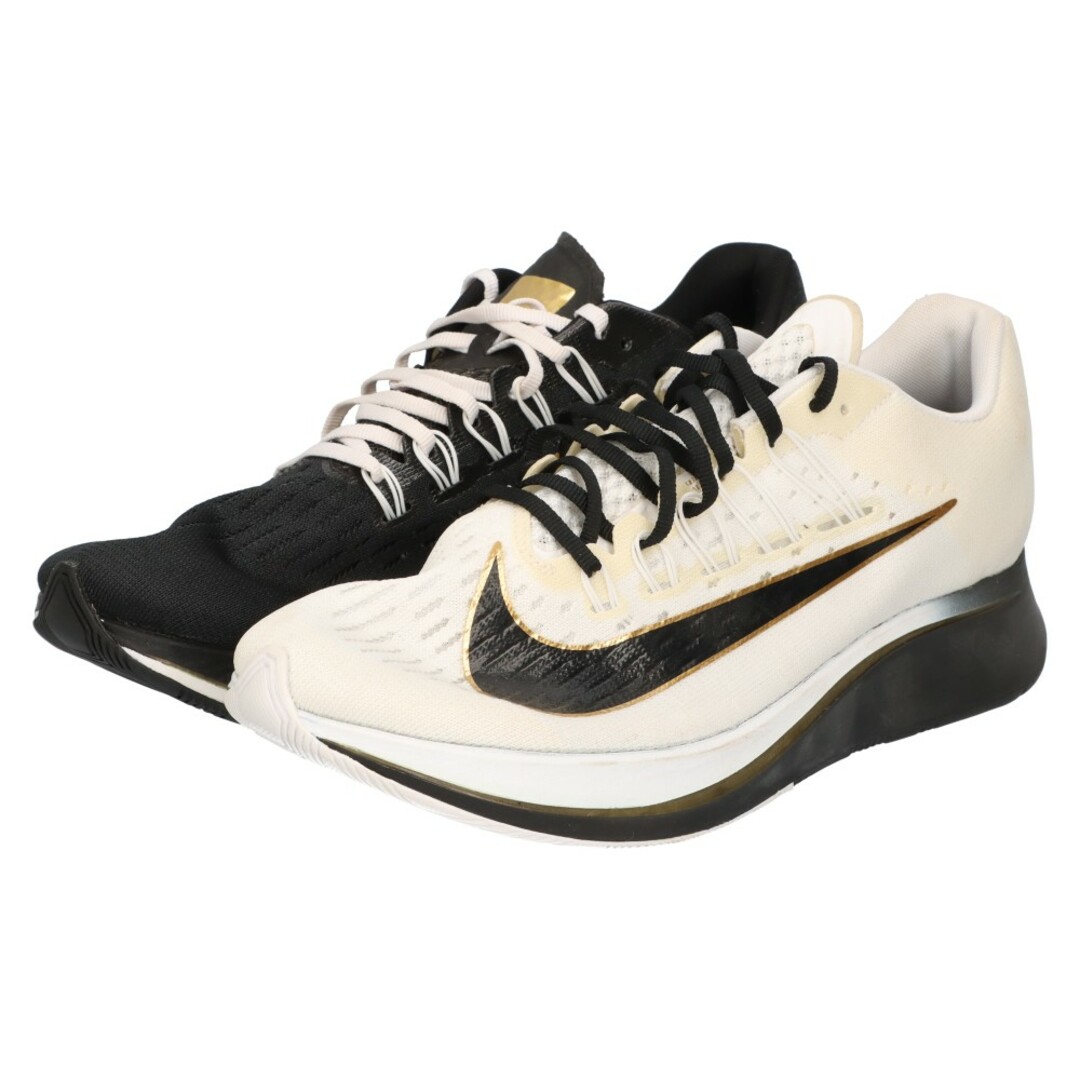 NIKE(ナイキ)のNIKE ナイキ ZOOM FLY ズームフライ ローカットスニーカーシューズ ブラック/ホワイト US8 880848-006 メンズの靴/シューズ(スニーカー)の商品写真