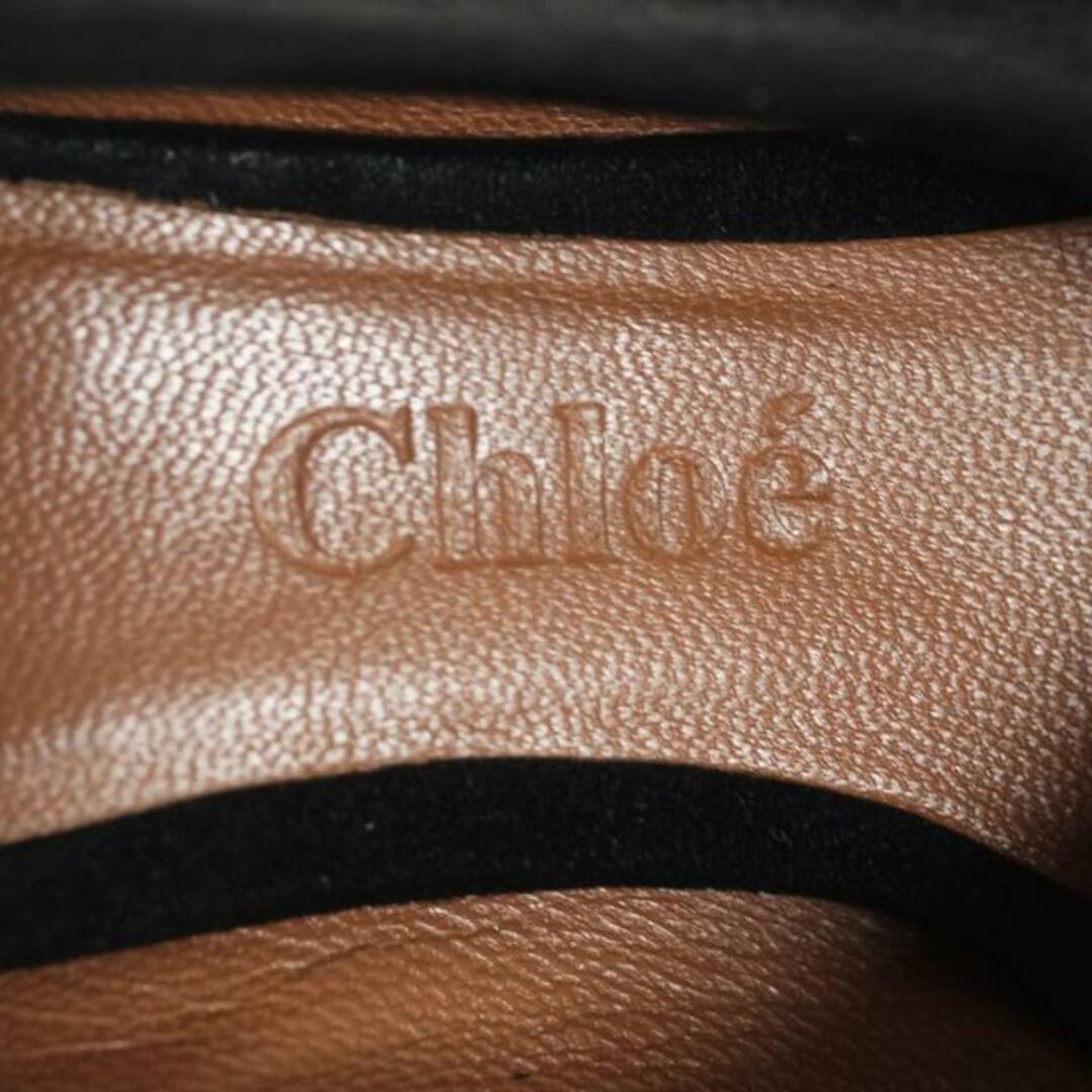 Chloe(クロエ)のChloe(クロエ) パンプス 35 1/2 レディース - 黒 スエード レディースの靴/シューズ(ハイヒール/パンプス)の商品写真