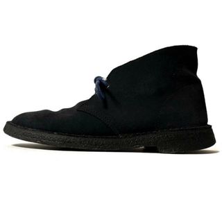 クラークス(Clarks)のClarks(クラークス) シューズ US 7 1/2 メンズ - ダークネイビー スエード(その他)