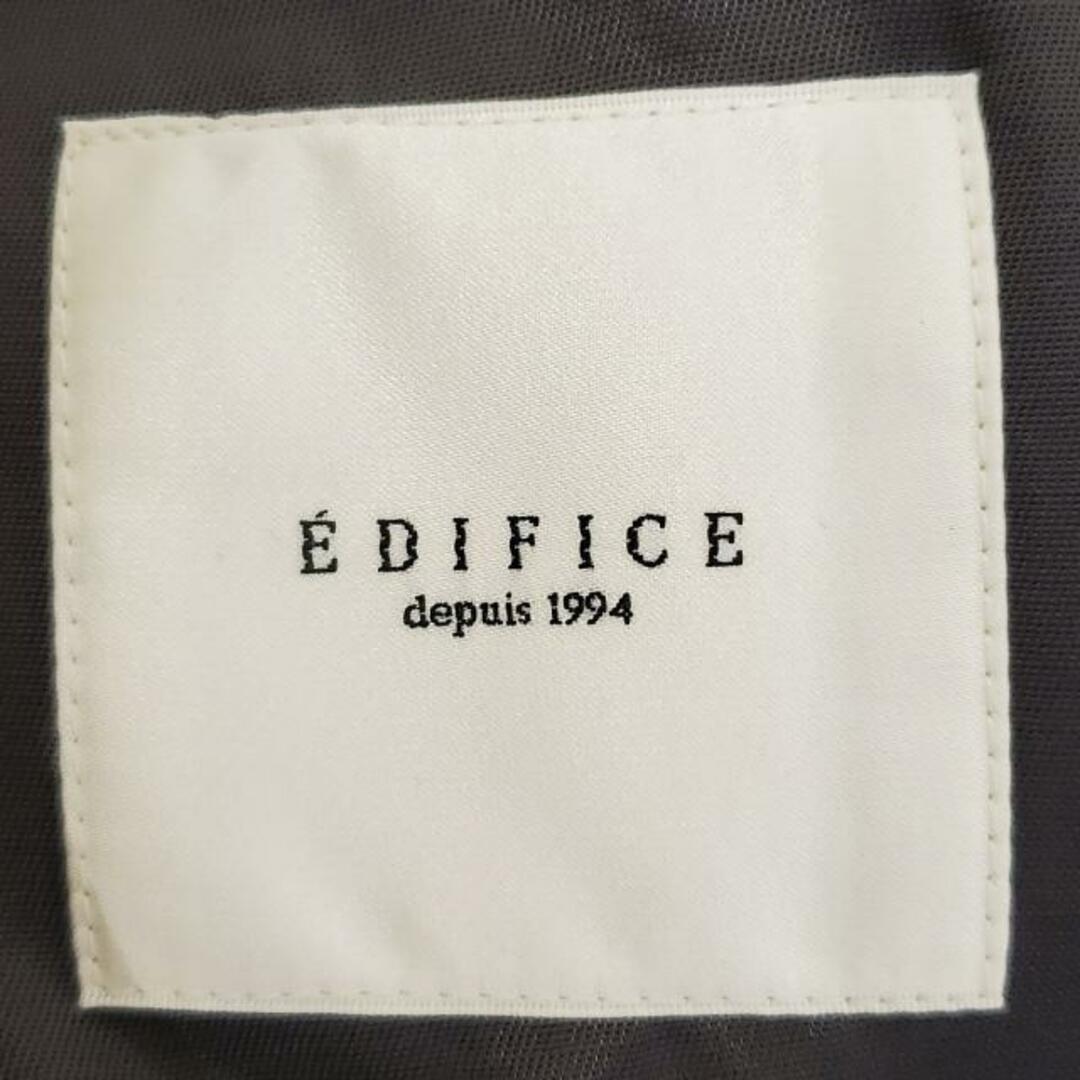 EDIFICE(エディフィス)のEDIFICE(エディフィス) ジャケット サイズ44 L メンズ美品  - ライトグレー×ダークブラウン×黒 長袖/千鳥格子柄/春/秋 メンズのジャケット/アウター(その他)の商品写真