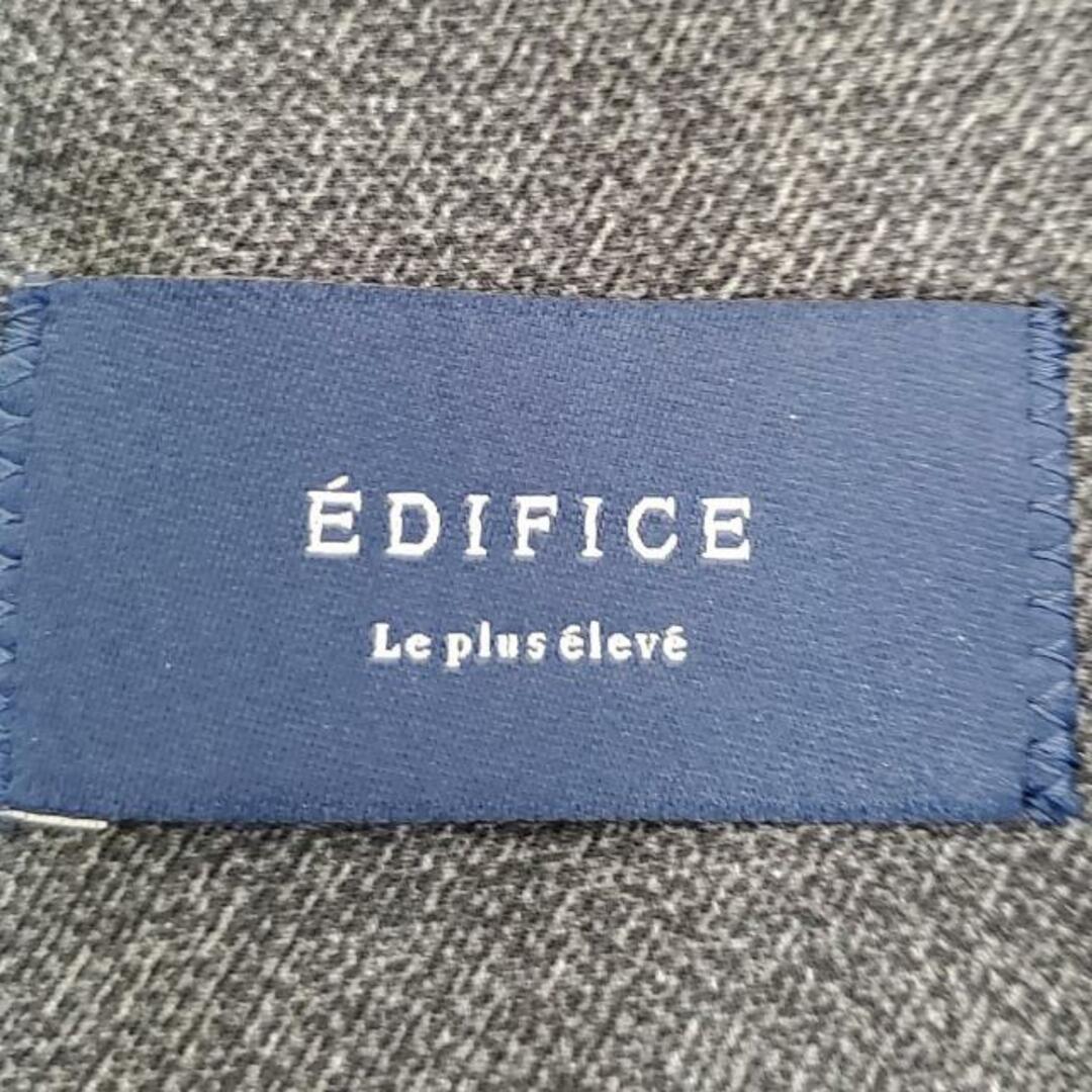 EDIFICE(エディフィス)のEDIFICE(エディフィス) ジャケット サイズ44 L メンズ美品  - ダークグレー 長袖/ポーチ付き/春/秋 メンズのジャケット/アウター(その他)の商品写真