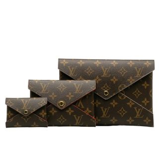 ルイヴィトン(LOUIS VUITTON)のルイ ヴィトン モノグラム ポシェット キリガミ クラッチバッグ セカンドバッグ ポーチ 3点セット M62034 PVC レディース LOUIS VUITTON 【1-0124043】(クラッチバッグ)