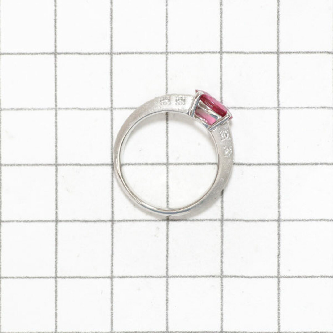 Pt900 ルビー ダイヤモンド リング 1.28ct D0.16ct レディースのアクセサリー(リング(指輪))の商品写真