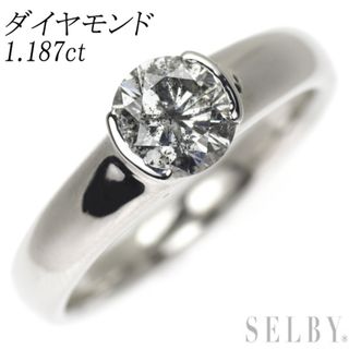 Pt900 ダイヤモンド リング 1.187ct(リング(指輪))