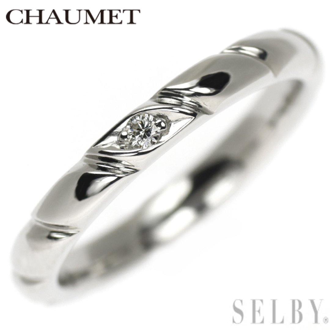 CHAUMET(ショーメ)のショーメ Pt950 ダイヤモンド リング トルサード 46号 レディースのアクセサリー(リング(指輪))の商品写真