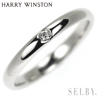 ハリーウィンストン(HARRY WINSTON)のハリーウィンストン Pt950 ダイヤモンド リング ラウンドマリッジ(リング(指輪))