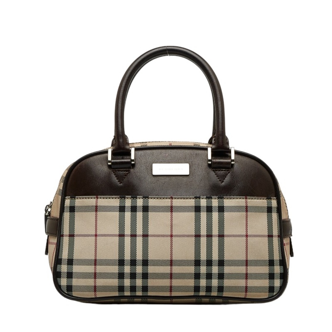 BURBERRY(バーバリー)のバーバリー ノバチェック ハンドバッグ キャンバス レディース BURBERRY 【1-0125542】 レディースのバッグ(ハンドバッグ)の商品写真