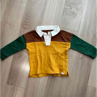 ギャップ(GAP)のGAP 18-24months ラガーシャツ　ラグビーポロシャツ(Tシャツ/カットソー)