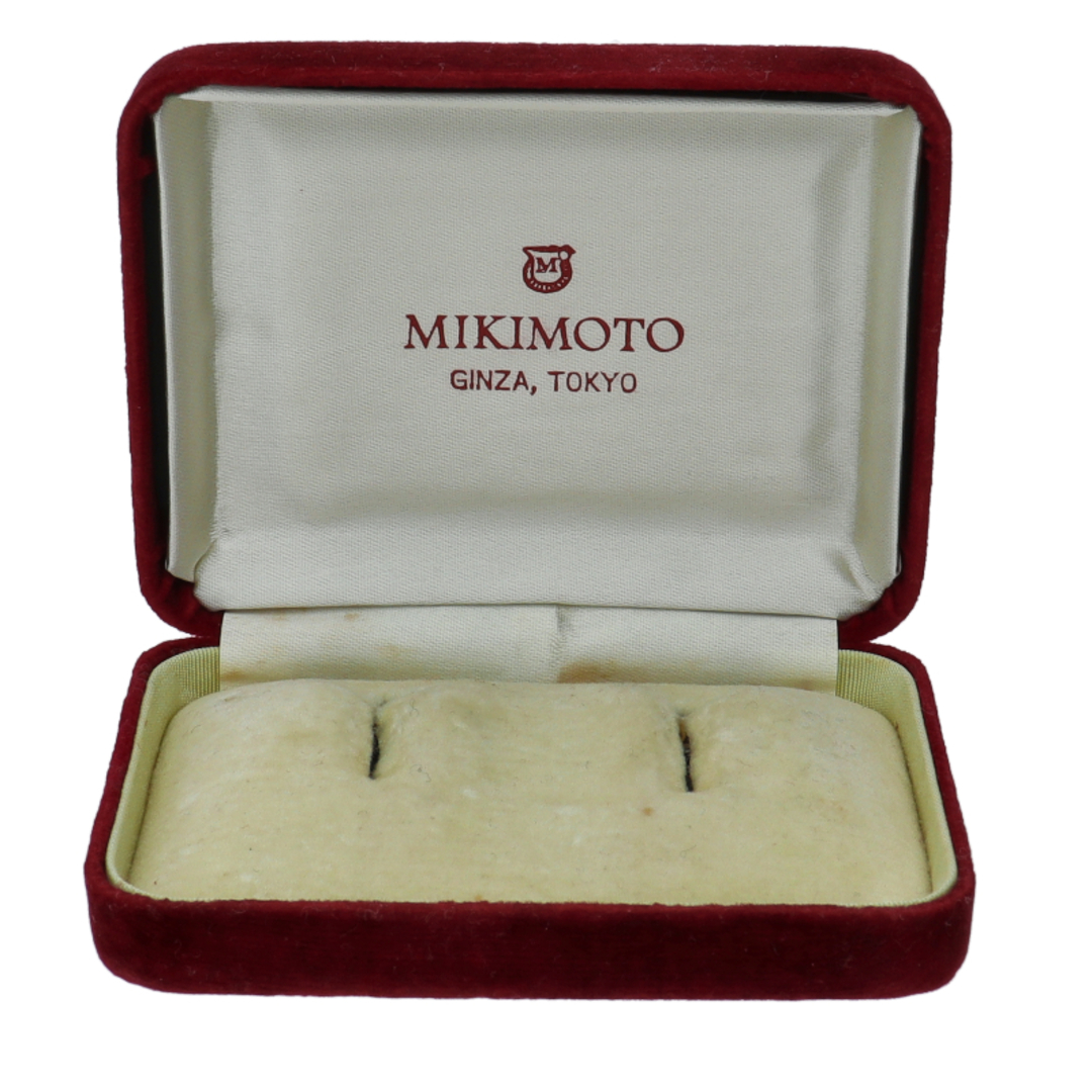 MIKIMOTO(ミキモト)のミキモト パールイヤリング  P:約6.0-6.2mm(イヤリング(約cm):縦1.4×横0.9×奥行1.7) K14YG 仕上げ済 美品【中古】 レディースのアクセサリー(イヤリング)の商品写真