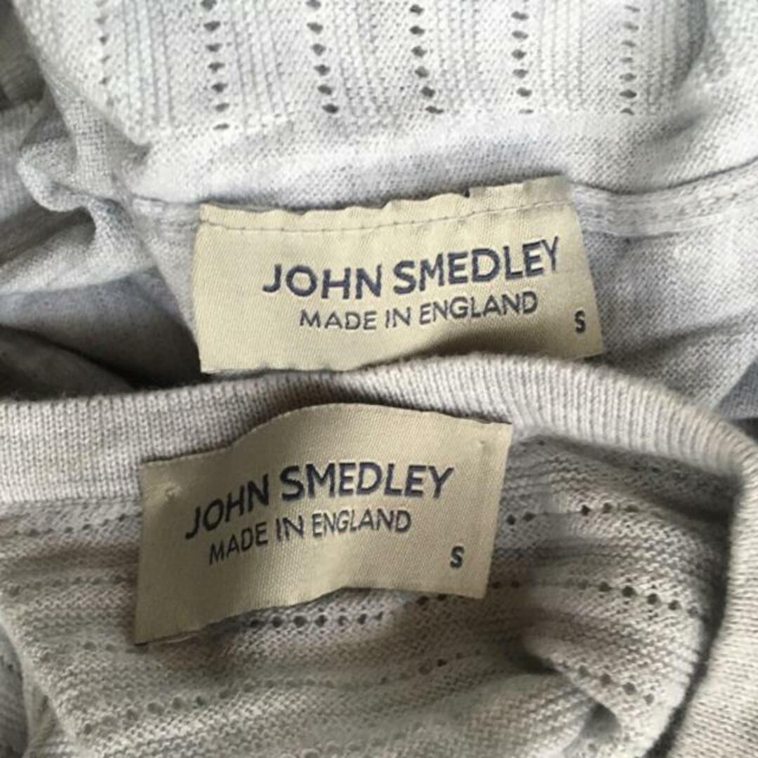 JOHN SMEDLEY(ジョンスメドレー)のJOHN SMEDLEY(ジョンスメドレー) アンサンブル レディース - ライトグレー レディースのトップス(アンサンブル)の商品写真