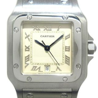 カルティエ(Cartier)のCartier(カルティエ) 腕時計美品  サントスガルベLM W20025D6 メンズ アイボリー(その他)