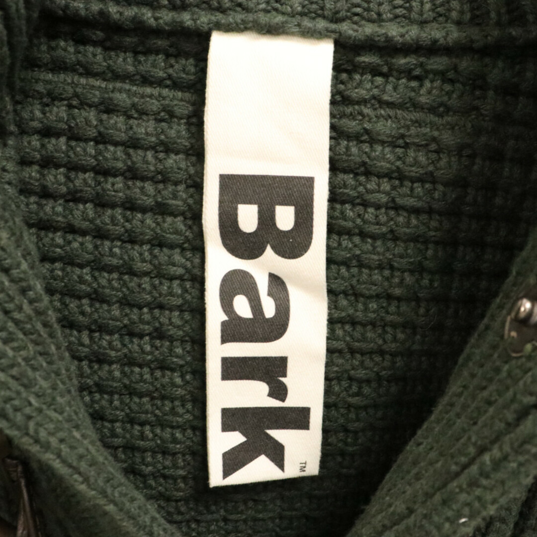 BARK(バーク)のBark バーク フーディ ウールダッフルコート グリーン 001316178‐0006 メンズのジャケット/アウター(ダッフルコート)の商品写真