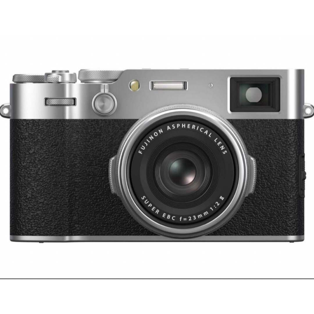 富士フイルム(フジフイルム)のFUJIFILM X100VI シルバー　新品未使用 スマホ/家電/カメラのカメラ(ミラーレス一眼)の商品写真