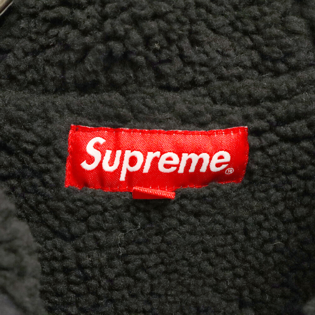 Supreme(シュプリーム)のSUPREME シュプリーム 13AW Hooded Denim Work Jacket フーデッドデニムワークジャケット デニムジャケット ブラック メンズのジャケット/アウター(Gジャン/デニムジャケット)の商品写真