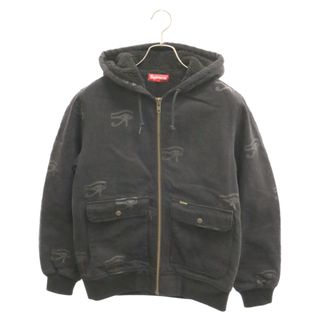 シュプリーム(Supreme)のSUPREME シュプリーム 13AW Hooded Denim Work Jacket フーデッドデニムワークジャケット デニムジャケット ブラック(Gジャン/デニムジャケット)