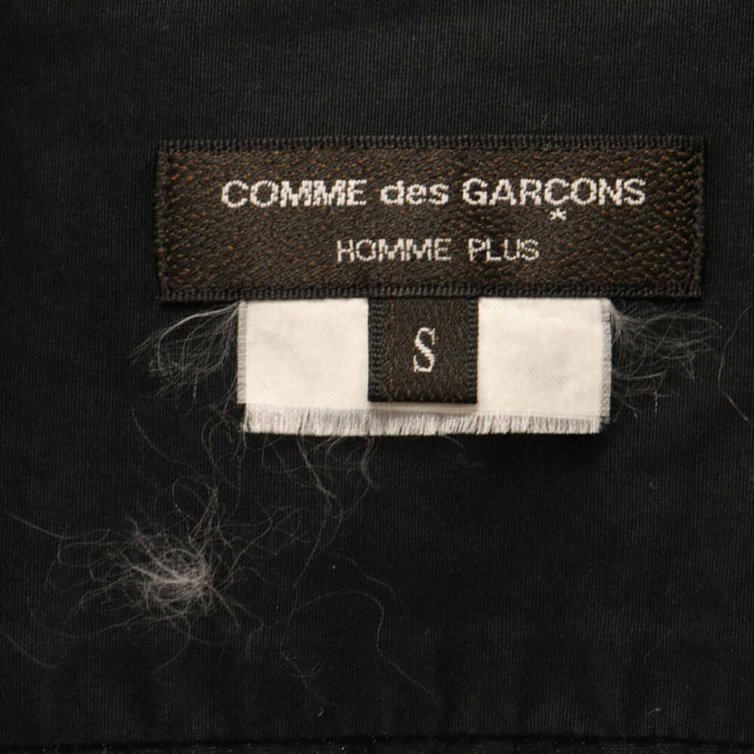 COMME des GARCONS HOMME PLUS(コムデギャルソンオムプリュス)のCOMME des GARCONS HOMME PLUS コムデギャルソンオムプリュス 14SS ショルダーダメージ加工フロントポケットシャツ PM-B028 ブラック メンズのトップス(シャツ)の商品写真