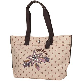 コーチ(COACH)のコーチ ロゴ トートバッグ レディース 【中古】(トートバッグ)