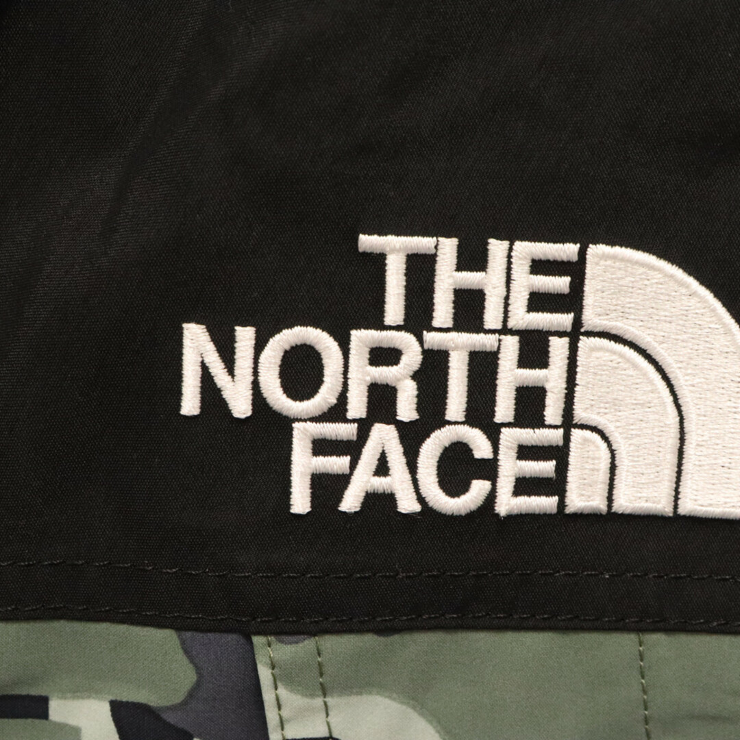 THE NORTH FACE(ザノースフェイス)のTHE NORTH FACE ザノースフェイス Novelty Mountain Light Jacket NP62135 ノベルティマウンテンジャケット カモフラ総柄 ナイロンジャケット グリーンカモ メンズのジャケット/アウター(ナイロンジャケット)の商品写真