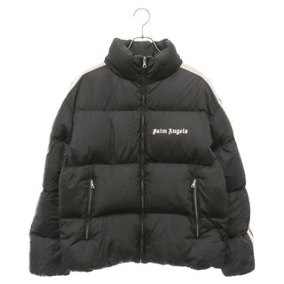 モンクレール(MONCLER)のMONCLER モンクレール 22AW×Palm Angels RODMAN GIUBBOTTO ロッドマンサイドライン ダウンジャケット ブラック H209L1A00016 M2563(ダウンジャケット)