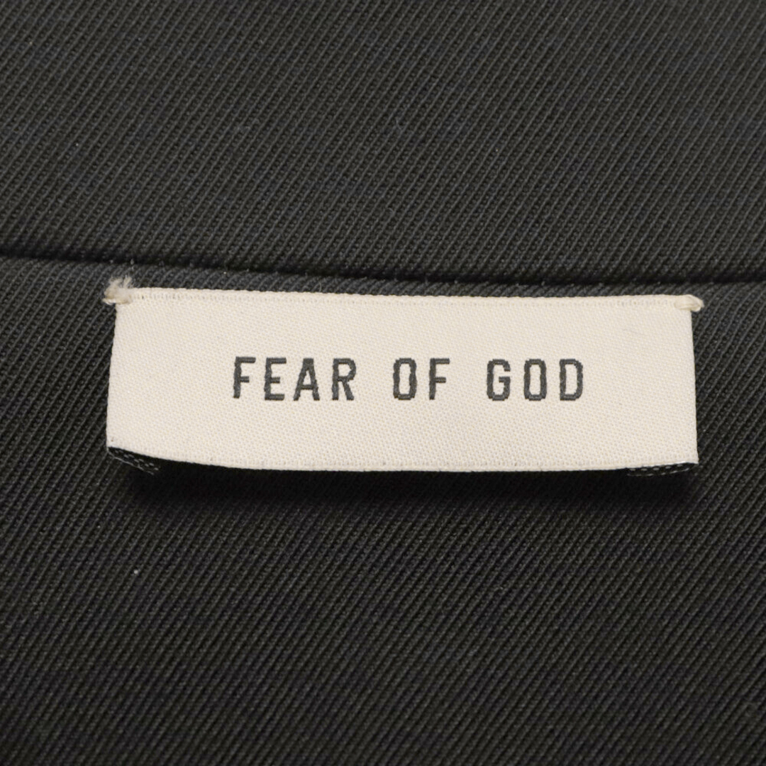 FEAR OF GOD(フィアオブゴッド)のFEAR OF GOD フィアオブゴッド ETERNAL TWILL CAR COAT エターナルツイルコート ブラック メンズのジャケット/アウター(フライトジャケット)の商品写真