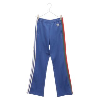 Gucci - GUCCI グッチ ×adidas Flared Track Bottoms Cobalt Blue×アディダス サイドライン フレアトラックパンツ ブルー 696270 XJEGU