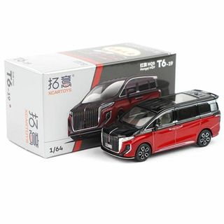 XCARTOYS 1/64 紅旗 Hongqi HQ9 ブラック×レッド(ミニカー)