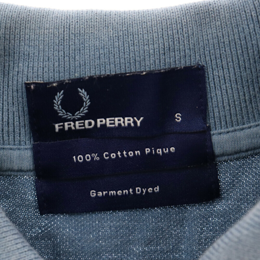 FRED PERRY(フレッドペリー)のFRED PERRY フレッドペリー グラデーション ポロシャツ ブルー メンズのトップス(ポロシャツ)の商品写真