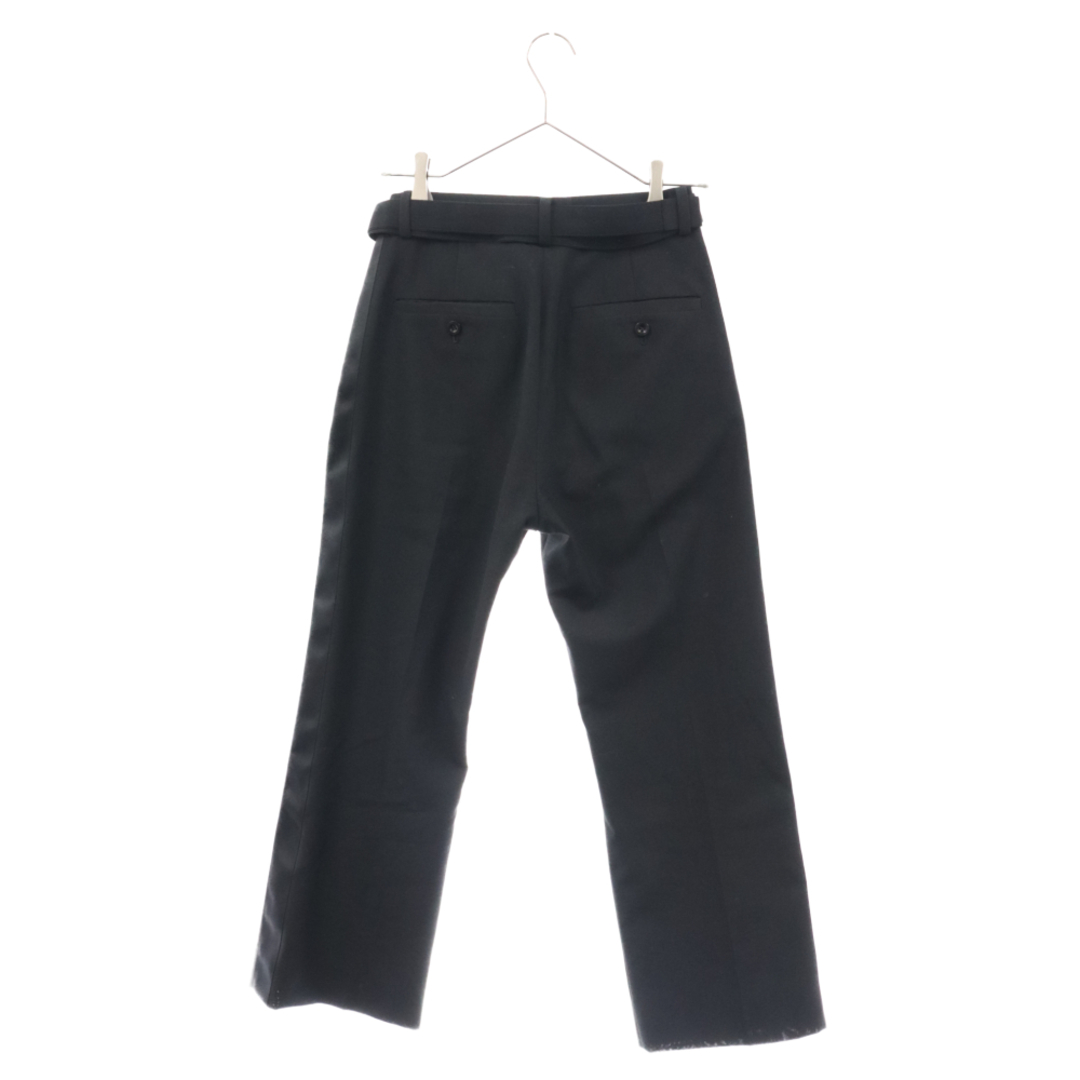 sacai(サカイ)のSacai サカイ 23SS Suiting Pants サイドライン テーパードスラックスパンツ ブラック 23-06451 メンズのパンツ(その他)の商品写真