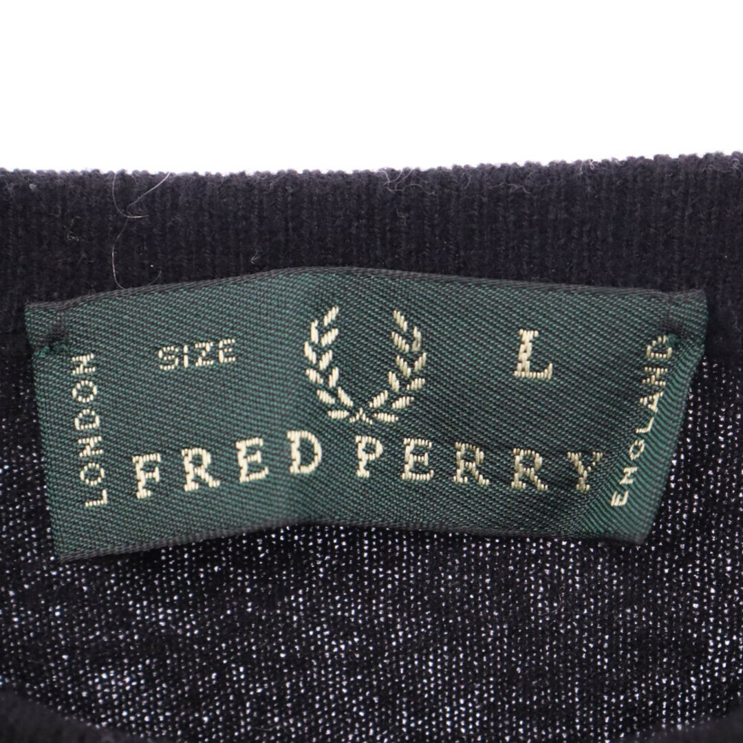 FRED PERRY - FRED PERRY フレッドペリー 90S VINTAGE ロゴ刺繍 ウール 