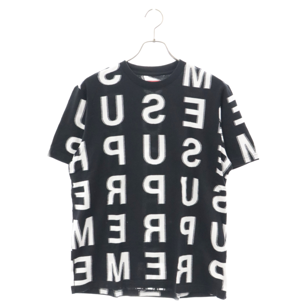 Supreme(シュプリーム)のSUPREME シュプリーム 21SS Intarsia S/S Top インターシャ ロゴ 半袖Tシャツ ブラック メンズのトップス(Tシャツ/カットソー(半袖/袖なし))の商品写真