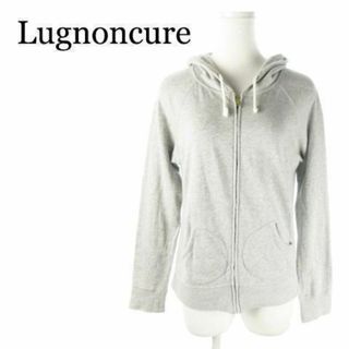 Lugnoncure - ルノンキュール ジップアップパーカー 薄手 グレー 230526AO15A