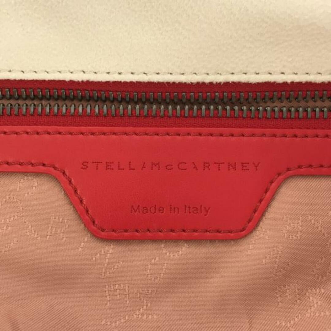 Stella McCartney(ステラマッカートニー)のstellamccartney(ステラマッカートニー) ショルダーバッグ 白×レッド×シルバー 合皮×金属素材 レディースのバッグ(ショルダーバッグ)の商品写真