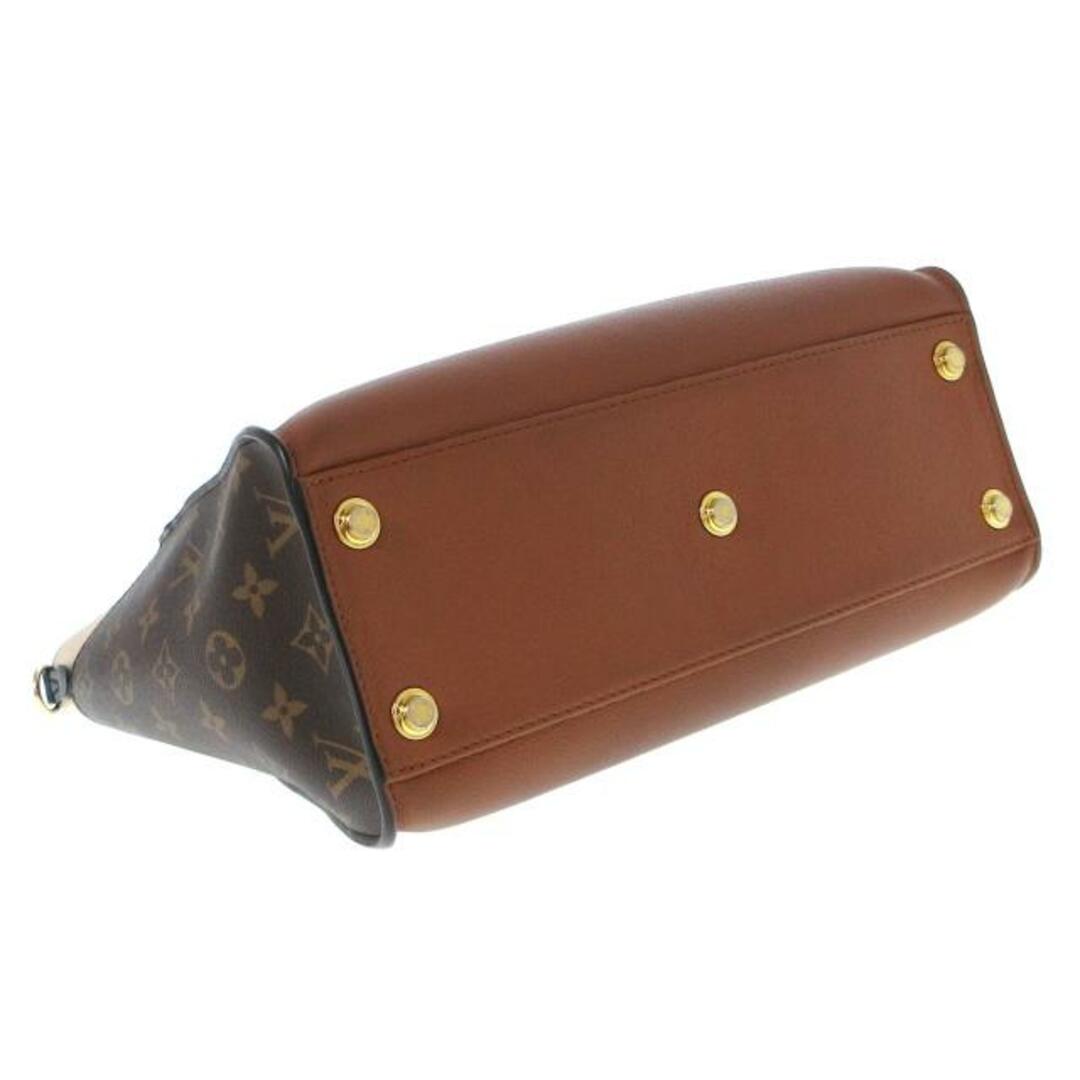 LOUIS VUITTON(ルイヴィトン)のLOUIS VUITTON(ルイヴィトン) トートバッグ モノグラム レディース オンマイサイドMM M59645 シャテーニュ カーフレザー（皮革の種類：牛革）、モノグラム・キャンバス レディースのバッグ(トートバッグ)の商品写真