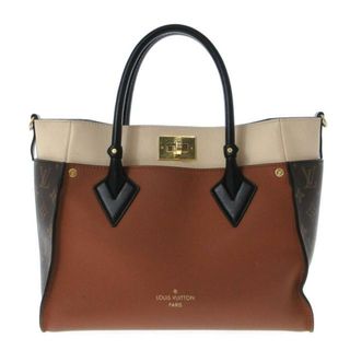 ルイヴィトン(LOUIS VUITTON)のLOUIS VUITTON(ルイヴィトン) トートバッグ モノグラム レディース オンマイサイドMM M59645 シャテーニュ カーフレザー（皮革の種類：牛革）、モノグラム・キャンバス(トートバッグ)