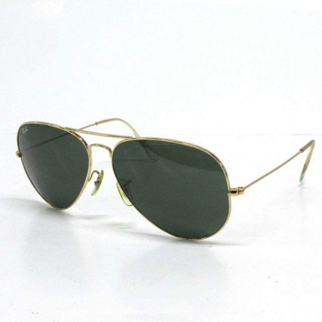 Ray-Ban(レイバン)のRay-Ban(レイバン) サングラス ラビエーターラージメタル2 RB3026 黒×ゴールド プラスチック×金属素材 レディースのファッション小物(サングラス/メガネ)の商品写真