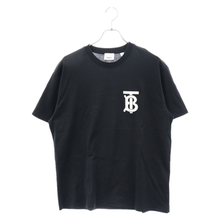 バーバリー(BURBERRY)のBURBERRY バーバリー TBロゴ クルーネック 半袖Tシャツ ブラック 8017484(Tシャツ/カットソー(半袖/袖なし))