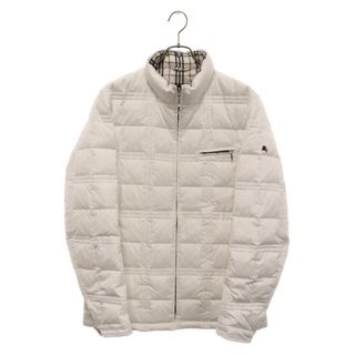 バーバリーブラックレーベル(BURBERRY BLACK LABEL)のBURBERRY BLACK LABEL バーバリー ブラックレーベル QUILTING NOVA CHECK キルティング ノバチェック ダウンジャケット ホワイト BMP11-900-02(ダウンジャケット)