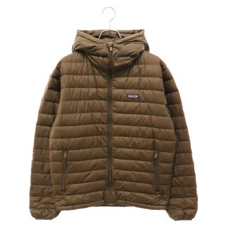 パタゴニア(patagonia)のPATAGONIA パタゴニア 09AW ダウンセーター キルティング ジップアップジャケット ブラウン 84700F9(ダウンジャケット)