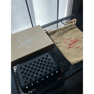 クリスチャンルブタン(Christian Louboutin)のクリスチャンルブタン 財布 ラウンドファスナー長財布 ブラック(財布)