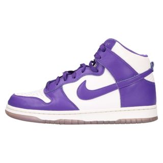 ナイキ(NIKE)のNIKE ナイキ WMNS DUNK HI SP ウィメンズ ダンク ハイ SP ハイカットスニーカー パープル US11.5/28.5 DC5382-100(スニーカー)