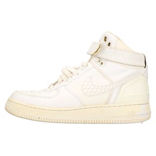 ナイキ(NIKE)のNIKE ナイキ AIR FORCE1 HI JUST DON エアフォースワン ジャスト ドン ハイカットスニーカー ホワイト US8.5/26.5cm AO1074-100(スニーカー)