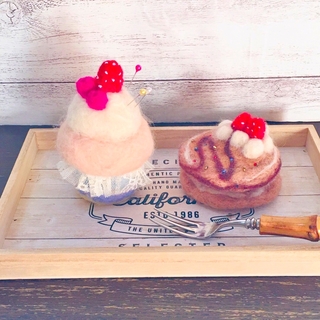 strawberry sweets cake(インテリア雑貨)