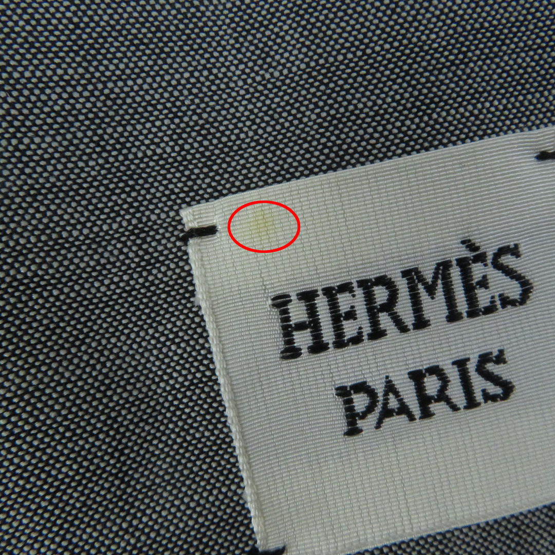 Hermes(エルメス)の未使用品◎HERMES エルメス ウール シルク混 ハイウエスト ひざ丈 タイトスカート グレー 34 フランス製 正規品 レディース レディースのスカート(ひざ丈スカート)の商品写真