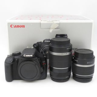 キヤノン(Canon)のCanon EOS Kiss (キャノン イオスキス) デジタルカメラ デジタル一眼レフカメラ EOS KISS X4 ダブルズームキット 有効画素数約1800万画素(デジタル一眼)