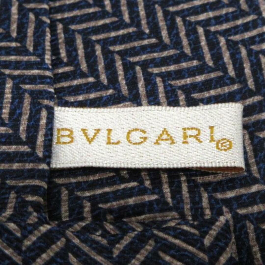 BVLGARI(ブルガリ)のBVLGARI(ブルガリ) ネクタイ メンズ美品  - ダークネイビー×マルチ メンズのファッション小物(ネクタイ)の商品写真