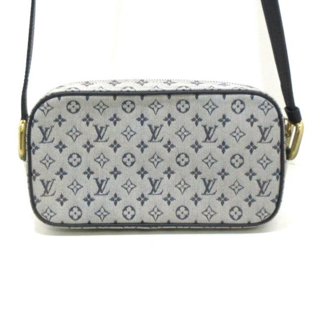 LOUIS VUITTON(ルイヴィトン)のLOUIS VUITTON(ルイヴィトン) ショルダーバッグ モノグラムミニ ジュリエットMM M92217 ブルー コットン・レザー レディースのバッグ(ショルダーバッグ)の商品写真