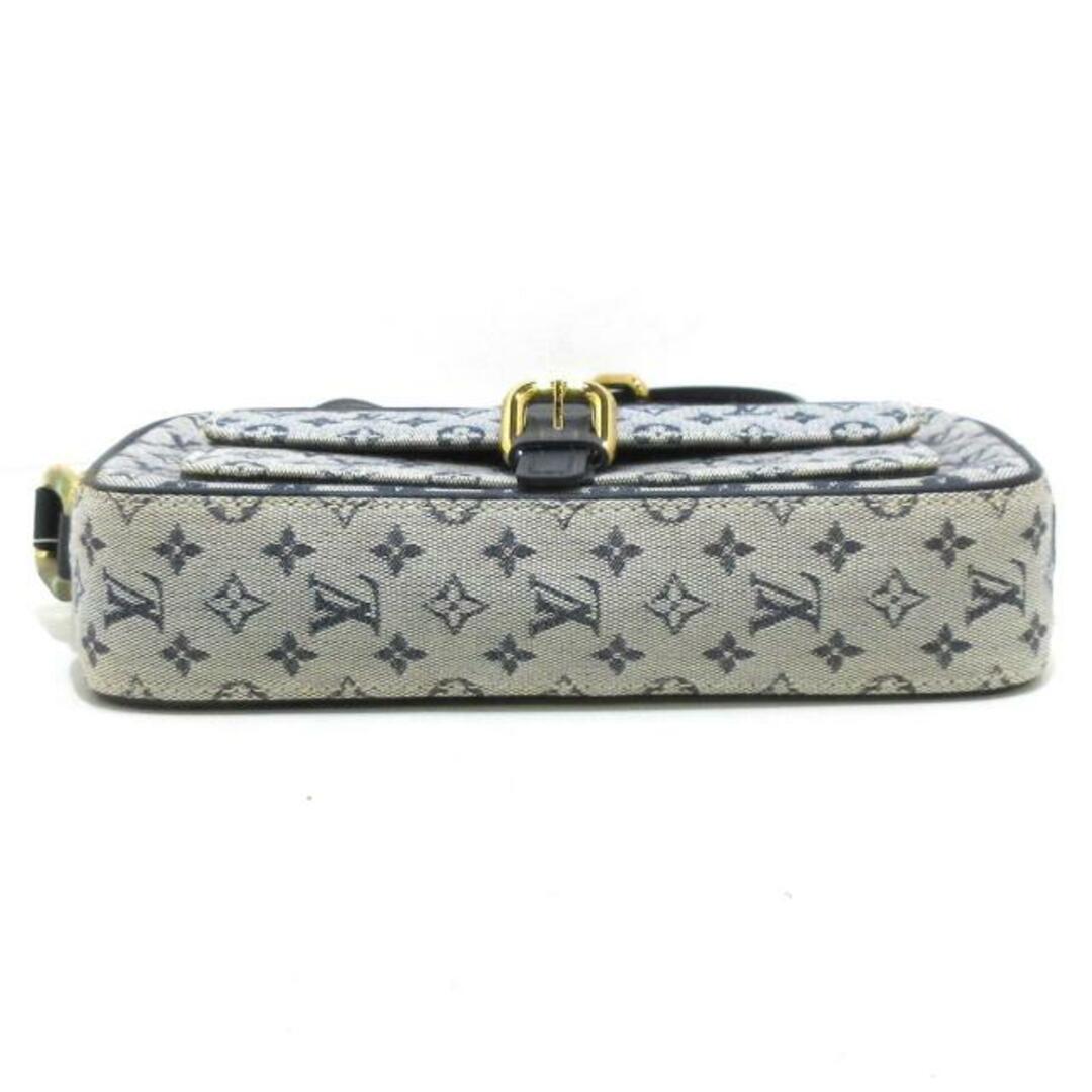 LOUIS VUITTON(ルイヴィトン)のLOUIS VUITTON(ルイヴィトン) ショルダーバッグ モノグラムミニ ジュリエットMM M92217 ブルー コットン・レザー レディースのバッグ(ショルダーバッグ)の商品写真