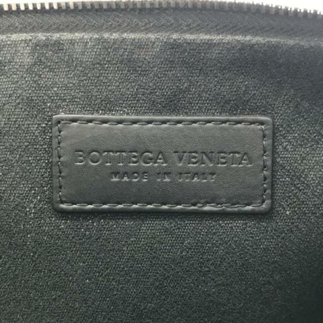 Bottega Veneta(ボッテガヴェネタ)のBOTTEGA VENETA(ボッテガヴェネタ) クラッチバッグ パンチング B08253754Q 黒×ブルー カーフレザー レディースのバッグ(クラッチバッグ)の商品写真