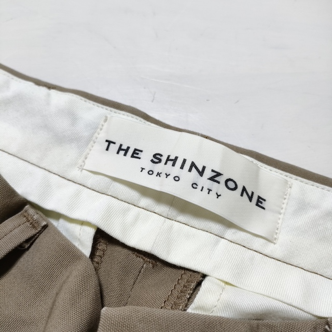 Shinzone(シンゾーン)のShinzone HIGH WAIST CHINO PT サイズ36 ハイウエスト チノパンツ ベージュ レディース シンゾーン【中古】4-0315G△ レディースのパンツ(チノパン)の商品写真